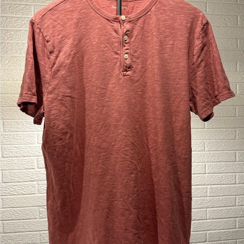 Goodfellow & Co Red Short Sleeve Tee